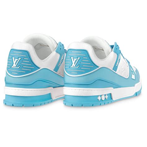 lv trainers sky blue|Louis Vuitton Trainer Low White Sky Blue .